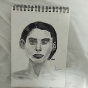 Mi proyecto del curso: Retrato artístico al carboncillo: creando atmósferas. Projekt z dziedziny Trad, c, jna ilustracja,  Sztuki piękne,  R, sunek, Portret, R, sunek realist, czn,  R, sunek art, st i czn użytkownika dolors_lozano1999 - 09.08.2022