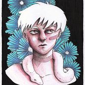 Mi proyecto del curso: Retrato creativo en claroscuro con lápiz. Traditional illustration, Pencil Drawing, Portrait Drawing, Artistic Drawing, and Colored Pencil Drawing project by Noah Alvarado - 08.10.2022