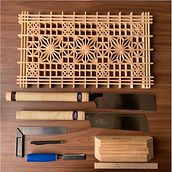 Mi proyecto del curso: Kumiko: Descubre el arte de la carpintería japonesa. Arts, Crafts, Woodworking, Accessor, Design, Interior Design, and DIY project by Grover Asis Manrique - 08.02.2022
