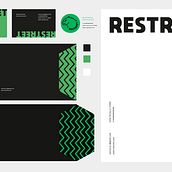 Diseño de la identidad visual corporativa de Restreet. Br, ing, Identit, Graphic Design, and Logo Design project by Marina Morales Romero - 08.10.2022