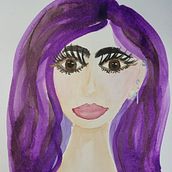 My project for course: Make Art Your Own: Exploring Artistic Identity: 3-minute Self-portrait. Een project van Traditionele illustratie,  Schetsen,  Creativiteit,  Tekening, Aquarelschilderen y Sketchbook van Christa Pistorius - 10.08.2022