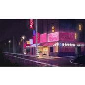 Pink Tokyo. Un proyecto de Ilustración tradicional de Malwina Wolska - 10.08.2022