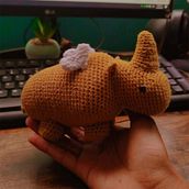 Mi proyecto del curso: Diseño y creación de amigurumis. Un progetto di Artigianato, Design di giocattoli, Fiber Art, DIY, Uncinetto, Amigurumi e Textile Design di Rosario Nair Negrón Torres - 09.08.2022