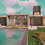 Mi proyecto del curso: Ilustración digital de un proyecto arquitectónico. Architecture, L, scape Architecture, Digital Illustration, Digital Architecture, and Architectural Illustration project by Johan Sobrino Castillo - 08.10.2022
