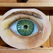 My project for course: Oil Painting: Create Surreal Landscapes. Un progetto di Belle arti, Pittura e Pittura ad olio di Michelle McKdavis - 10.08.2022