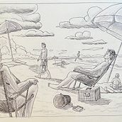 My project for course: Basic Principles of Drawing People from Imagination. Traditional illustration, Fine Arts, Sketching, Pencil Drawing, Drawing, Artistic Drawing, and Figure Drawing project by margaret_casagrande - 08.05.2022