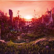 VARIOUS WORKS. Un proyecto de Animación 2D, Ilustración tradicional, Pintura digital, Concept Art y Dirección de arte de Santipérez Domínguez - 11.08.2022