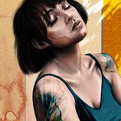 My project for course: Illustrated Portraits with Procreate. Traditional illustration, Vector Illustration, Digital Illustration, and Portrait Drawing project by Krzysztof Mliczek - 08.11.2022