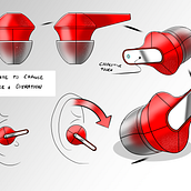 My project for course: Digital Illustration for Industrial Design. Projekt z dziedziny Tradycyjna ilustracja, Wzornictwo przemysłowe i Projektowanie produktowe użytkownika Elias Bachaalany - 07.08.2022