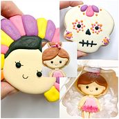 Mi proyecto del curso: Decoración de galletas con royal icing para principiantes. Design, and DIY project by jvanesaflores - 08.11.2022