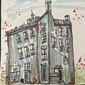 My project for course: Expressive Architectural Sketching with Colored Markers. Een project van  Schetsen,  Tekening,  Architecturale illustratie, Sketchbook y  Illustratie met inkt van Monika - 11.08.2022