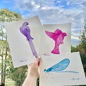 Mi proyecto del curso: Técnicas experimentales de acuarela para principiantes. Traditional illustration, Fine Arts, Watercolor Painting, and Naturalistic Illustration project by Monica Gómez - 08.08.2022