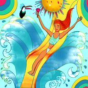 Mi proyecto del curso: Ilustración de fantasía con estilo propio. Traditional illustration, Drawing, Digital Illustration, Watercolor Painting, and Color Theor project by Sara Otero - 08.11.2022