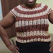 Meu projeto do curso: Técnicas de crochê para criar roupas coloridas. Design de moda, Tecido, DIY, Crochê, e Design têxtil projeto de Tatiane Ribeiro - 10.08.2022