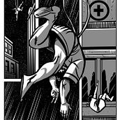 My project for course: Storytelling for Comics: Explore Action and Perspective. Comic, Pencil Drawing, Drawing, Stor, telling, Stor, board, Digital Drawing & Ink Illustration project by Matthew Cloete - 08.12.2022