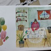 My project for course: Exploratory Sketchbook: Find Your Drawing Style. Een project van Traditionele illustratie,  Schetsen,  Creativiteit,  Tekening, Aquarelschilderen, Sketchbook y Schilderen met gouache van kerenjennifer17 - 12.08.2022