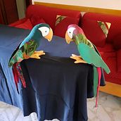 Pupazzi di stoffa. Sewing, and Embroider project by Maria Teresa Vittoria Valente - 08.12.2022