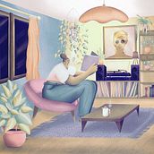 Mon projet du cours : Illustration numérique avec Procreate. Un progetto di Illustrazione tradizionale, Disegno, Illustrazione digitale e Disegno digitale di Joana Pln - 12.08.2022