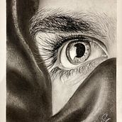 The eye . Traditional illustration project by Gilda Pica - 08.12.2022