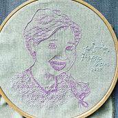 To my Happy Mommy. Un progetto di Ricamo e Textile Design di nuttiiinee - 10.08.2022