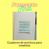 Mi proyecto del curso: Cuaderno de escritura para creativos. Creativit, Sketchbook, Creative Writing, Management, and Productivit project by Andreína Barboza - 08.12.2022