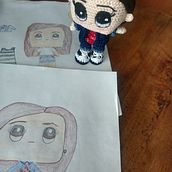 Mi proyecto del curso: Amigurumis: personas tejidas a crochet. Arts, Crafts, To, Design, Fiber Arts, Crochet, Amigurumi, and Textile Design project by Ayde Hoyos - 08.12.2022