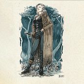 RPG Party Characters . Ilustrație tradițională, Arte și meșteșuguri, Design de caractere și Design de jocuri de Maurilio DNA - 05.14.2021