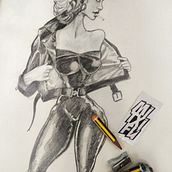Lapiz. Traditional illustration, and Drawing project by Raul Mitxifú - 08.13.2022