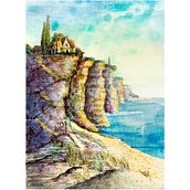 Mijn project van de cursus: Teken, schilder en digitaliseer denkbeeldige plekken in Photoshop. Un proyecto de Bocetado, Dibujo, Ilustración digital, Ilustración arquitectónica y Narrativa de Raven - 13.08.2022