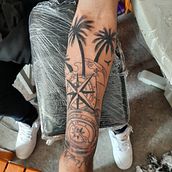Mi proyecto del curso: Tatuaje para principiantes. Un progetto di Design di tatuaggi di caflopa - 15.07.2022