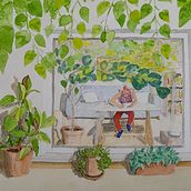 Autoritratto . Traditional illustration project by Marina Laurenti - 08.14.2022