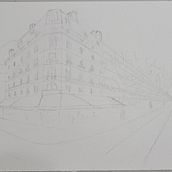 My project for course: Architectural Sketching with Watercolor and Ink. Sketching, Drawing, Watercolor Painting, Architectural Illustration, Sketchbook & Ink Illustration project by Enrique Perez - 08.16.2022