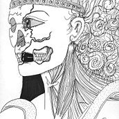 Mi proyecto del curso: Dibujo anatómico de la cabeza humana Ein Projekt aus dem Bereich Bildende Künste, Bleistiftzeichnung, Zeichnung, Porträtzeichnung, Realistische Zeichnung und Anatomische Zeichnung von Leire Murugarren Romero - 14.08.2022