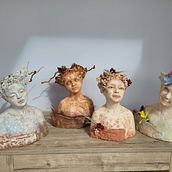 Mon projet du cours : Initiation à la sculpture figurative en argile. Un proyecto de Bellas Artes y Escultura de Sorion - 15.08.2022