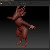 Protogen. Sculpture, and 3D Modeling project by Alejandro Mata - 07.22.2022