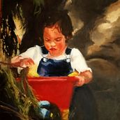 Eva.. Fine Arts, Oil Painting, and Portrait Drawing project by Diego Cuellar - 08.15.2022