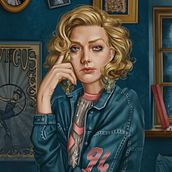 Creating the illustrated character. Character Design, Digital Illustration, Digital Drawing, and Digital Painting project by elisa_caparesi - 08.15.2022