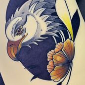 Mi proyecto del curso: Técnicas de color para tatuajes. Un progetto di Illustrazione tradizionale, Disegno, Illustrazione digitale, Design di tatuaggi e Disegno digitale di Meritxell Lorenzo Luis - 09.08.2022