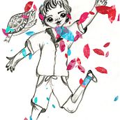 Mi proyecto del curso: Dibujo de escenas infantiles: representa las emociones. Un progetto di Illustrazione tradizionale, Disegno a matita, Disegno, Pittura ad acquerello, Illustrazione infantile e Illustrazione con inchiostro di Mireya Padrón Pérez - 15.08.2022