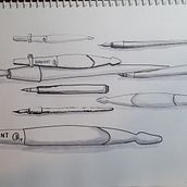 Meu projeto do curso: A arte de desenhar: transforme seus rabiscos em arte. Traditional illustration, Pencil Drawing, Drawing, and Sketchbook project by Anelise Scherer de Souza Nunes - 08.15.2022