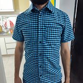 My project for course: Dressmaking: Design Your Own Dress Shirt. Projekt z dziedziny Projektowanie mod,  Sz, cie i DIY użytkownika Denisse Rocha - 16.08.2022
