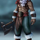 Mi proyecto del curso: Pintura digital para personajes en Procreate. Traditional illustration, Character Design, and Digital Illustration project by Matias Lopez - 08.16.2022