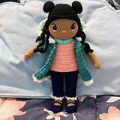 My project for course: Amigurumi: Design Clothing, Hair and Accessories. Arts, Crafts, To, Design, Fiber Arts, Crochet, Amigurumi, and Textile Design project by paolasayan - 08.15.2022