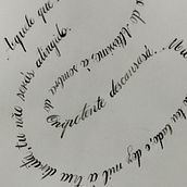 Meu projeto do curso: Caligrafia inglesa do A ao Z. Calligraph project by Ronaldo Pereira dos Santos - 08.14.2022