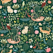Meu projeto do curso: Ilustração digital de patterns inspirados na fauna e na flora. Un proyecto de Ilustración tradicional, Pattern Design, Dibujo, Ilustración digital e Ilustración botánica de ANDREA PICCOLO - 16.08.2022