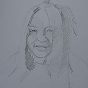 Mijn project van de cursus: Expressief portrettekenen met zachte pastels. Traditional illustration, Fine Arts, Drawing, Portrait Drawing, and Artistic Drawing project by Nancy Van Immerseel - 08.16.2022