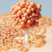 Mi proyecto del curso: Animación 3D con Cinema 4D y Redshift para principiantes. 3D, 3D Animation, 3D Modeling, and 3D Design project by Cristian Diaz Barquier - 08.16.2022