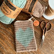 Mi proyecto del curso: Introducción al tapestry. Accessor, Design, Pattern Design, Fiber Arts, Crochet, and Textile Design project by Inma Torres Silla - 08.16.2022