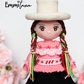 Amalia. Design, Amigurumi, and Fiber Arts project by EmmiLana - 08.16.2022