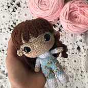 Mi proyecto del curso: Amigurumis: personas tejidas a crochet. Arts, Crafts, To, Design, Fiber Arts, Crochet, Amigurumi, and Textile Design project by Samantha Rocha Bedon - 08.16.2022